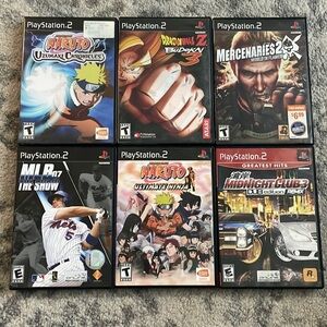 PS2 game lot